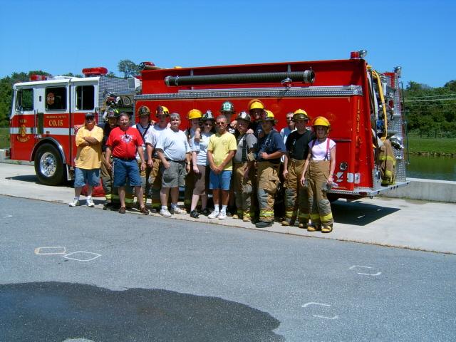 New Market Volunteers Group Shot at Training Drill in 2006