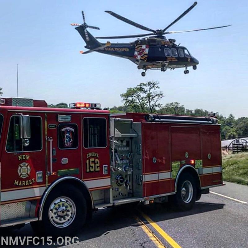 E-152 and trooper-3 on a fly out on Route-144 