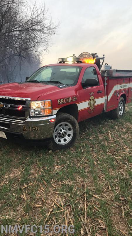 B-156 on a field fire 