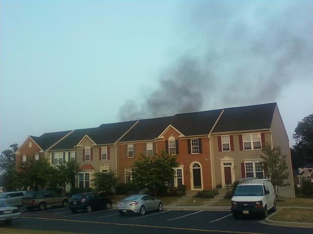 Deck fire