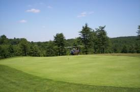 Trooper-3 on the 18th green for a fly out